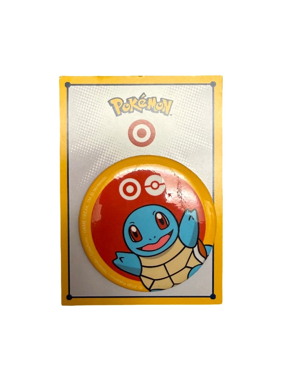 Target Pokémon Exclusive Limited Edition Squirtle Pin 30th Anniversary New